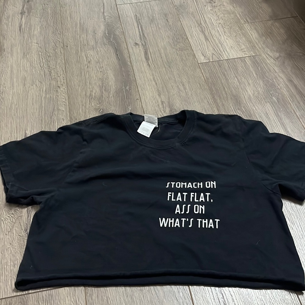 Gym meme wear crop top gym small drake
